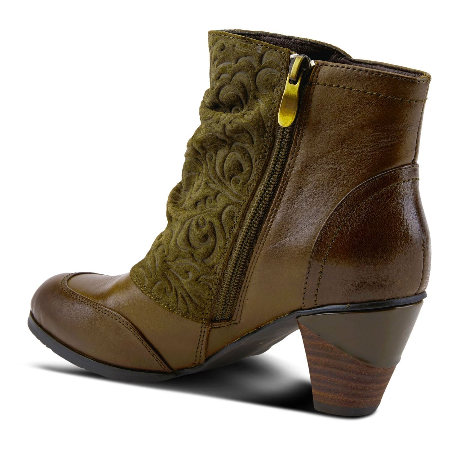 Leather Ankle Boots (5 COLORS)