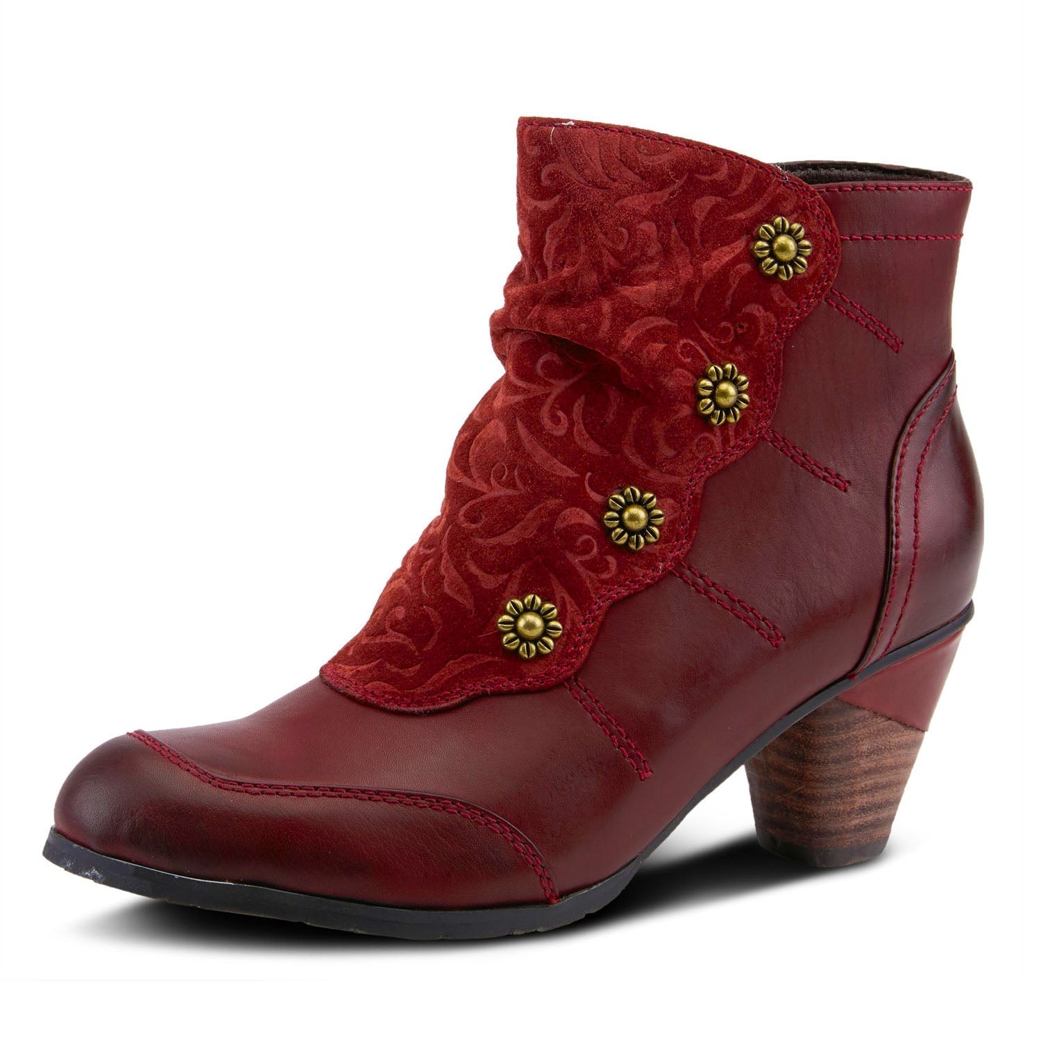 Leather Ankle Boots (5 COLORS)