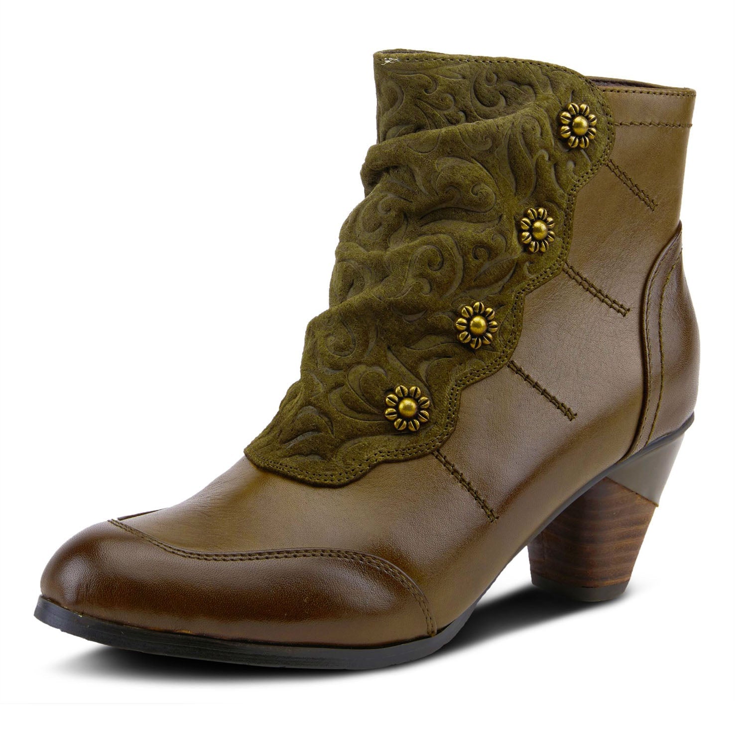 Leather Ankle Boots (5 COLORS)