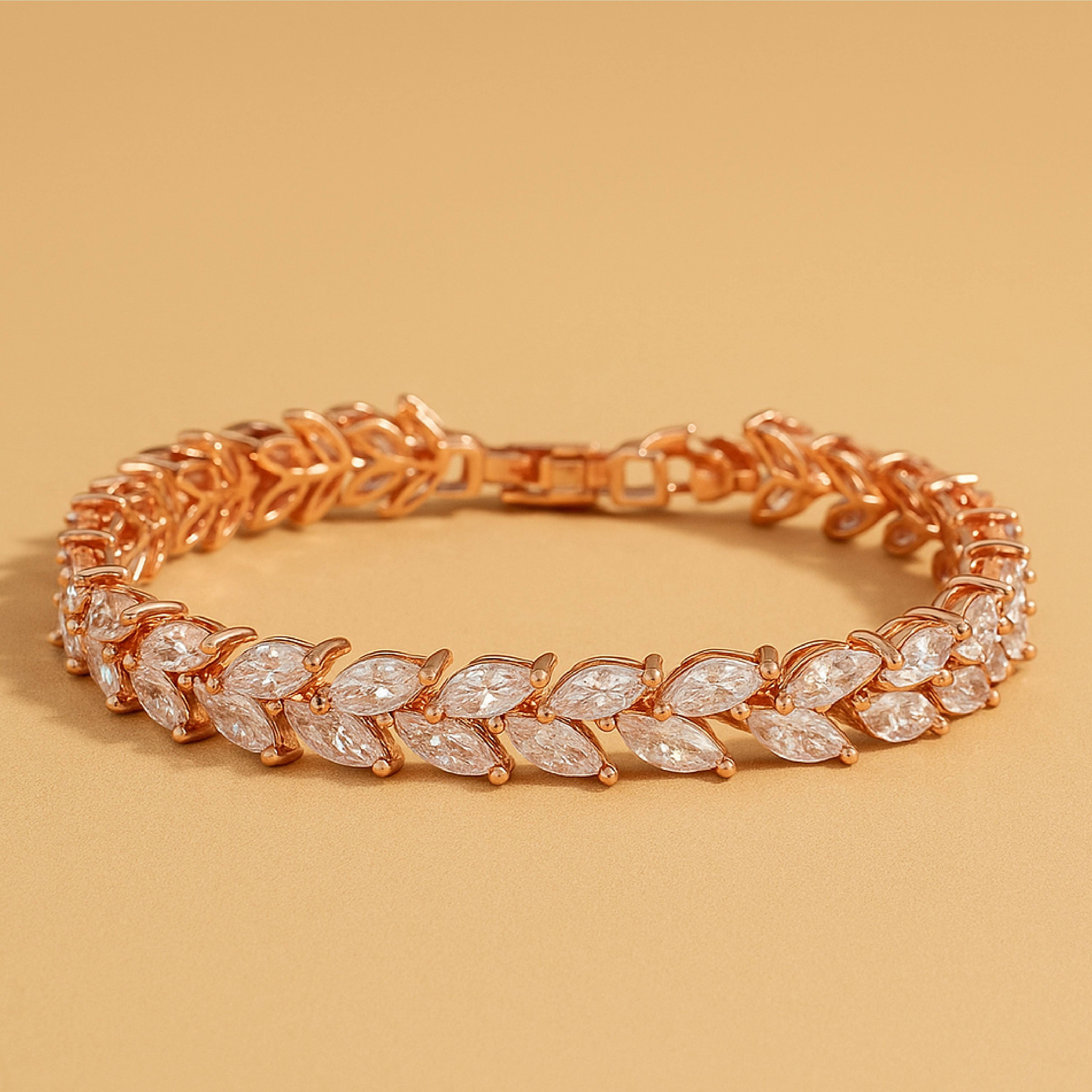 Nemorina Foliora Bracelet in Rose Gold