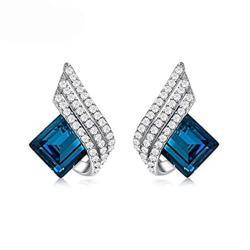 Blue Sapphire Stone Jewellery Set
