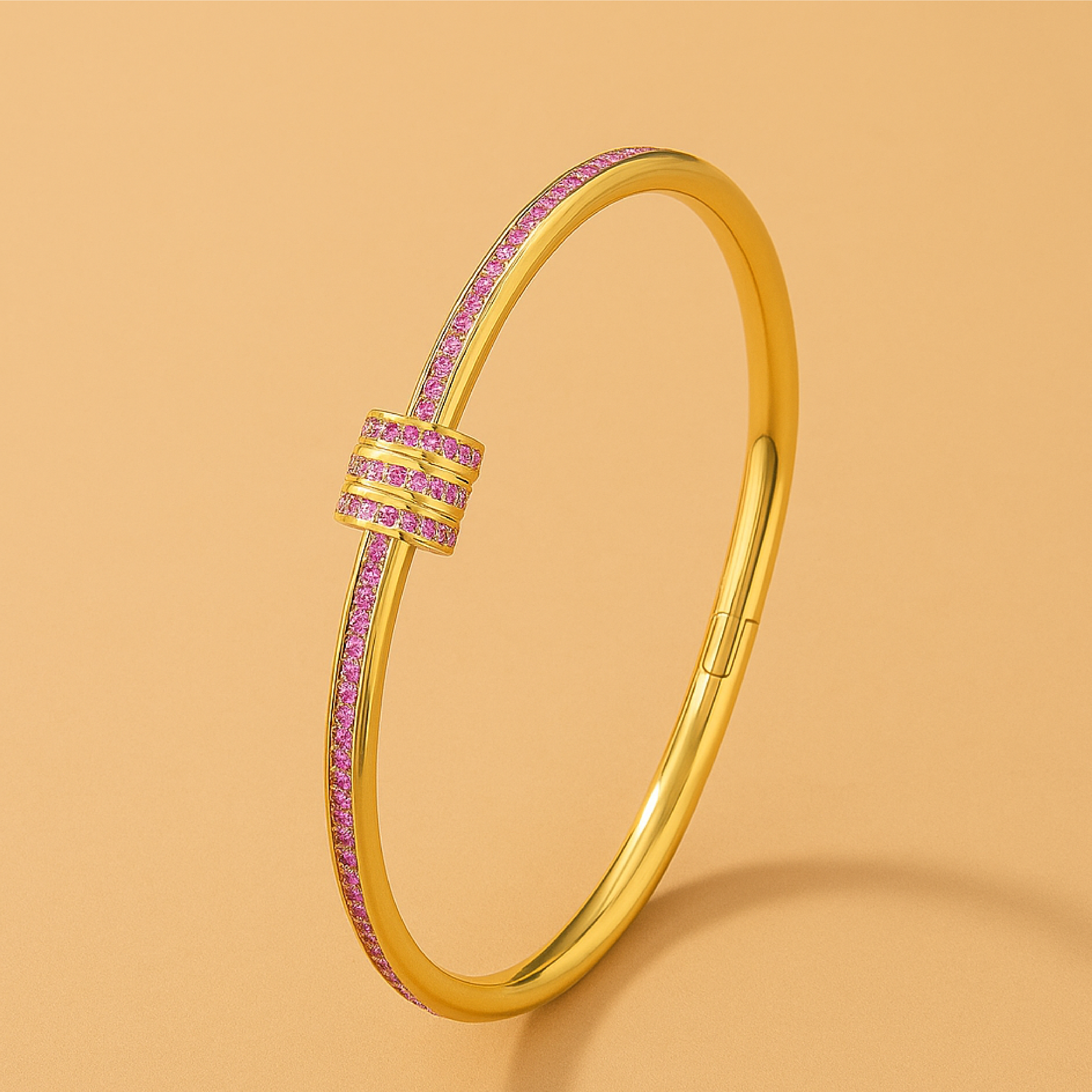 Tessandra Virelli | Green Accent Bracelet in Gold