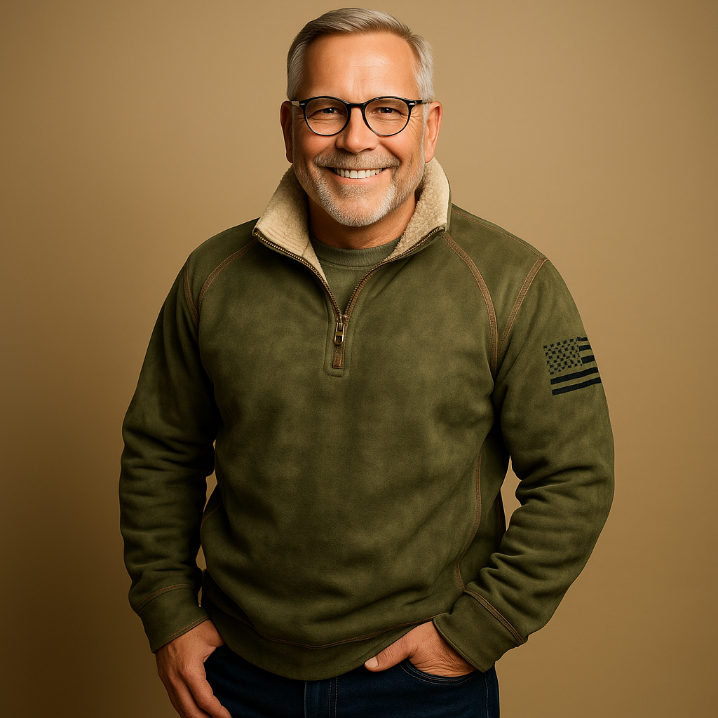 Dario | Autumn Half-Zip Pullover