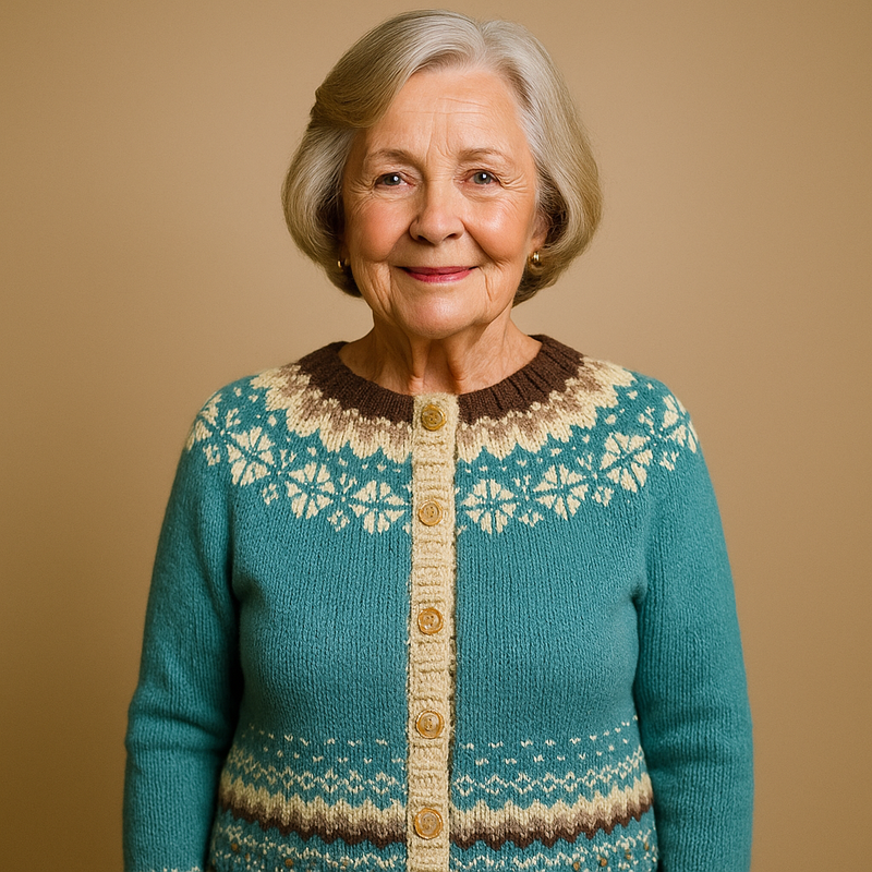 Allaira Classic Icelandic Wool Cardigan