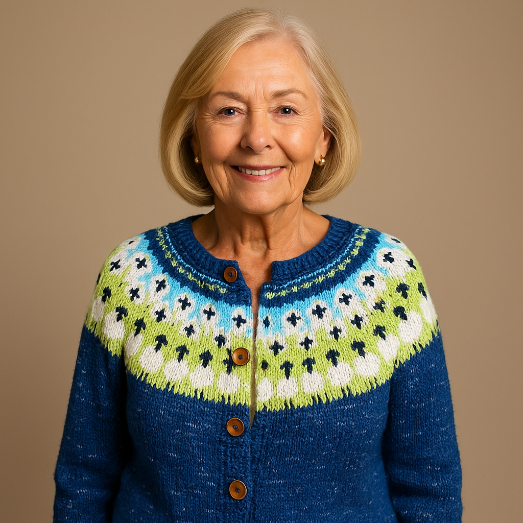 Sophie Classic Icelandic Wool Cardigan