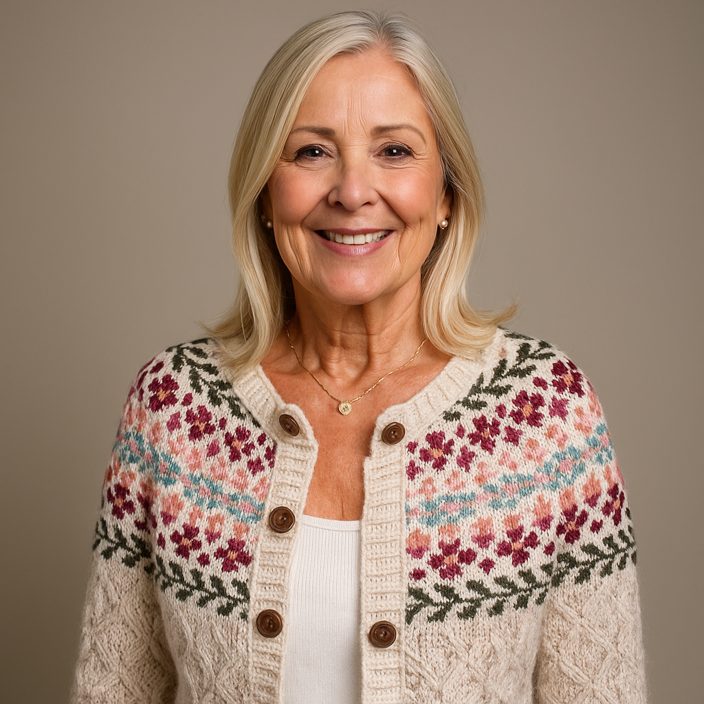 Madelyne Classic Icelandic Wool Cardigan