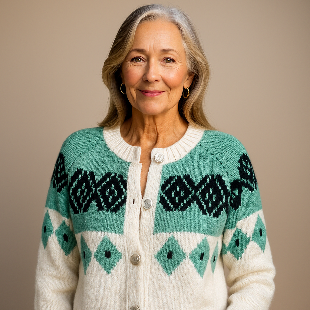 Classic Icelandic Wool Cardigan