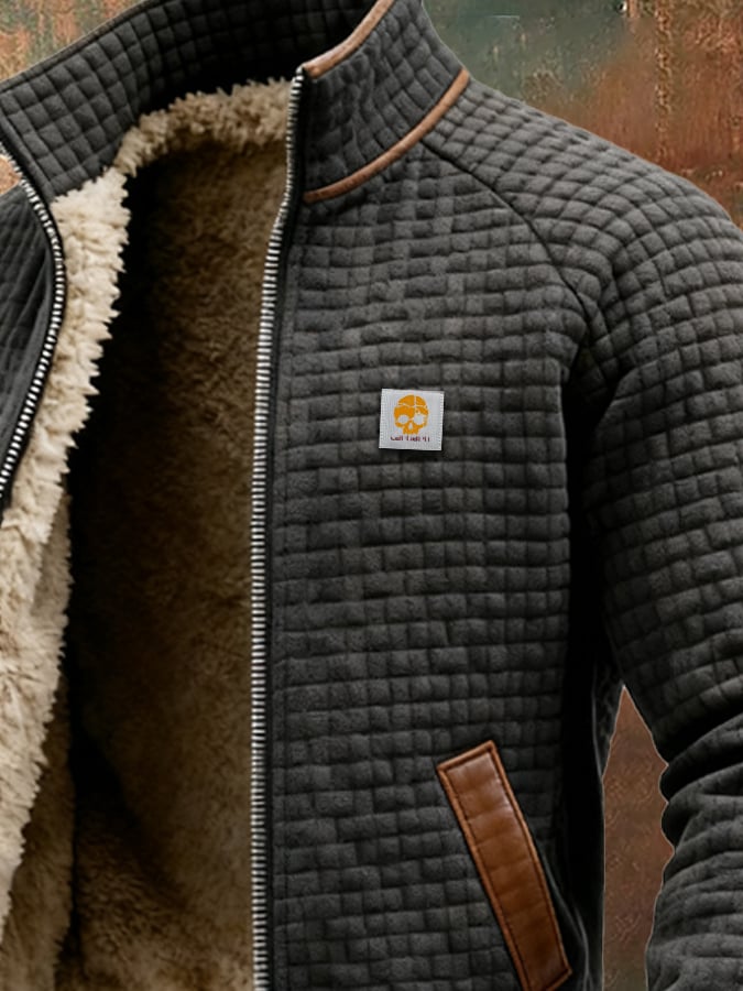 Stanisław | STRUCTURAL JACKET WITH HIGH COLLAR