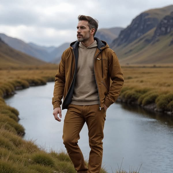 Isak | Classically Elegant Vintage Jacket with Lining