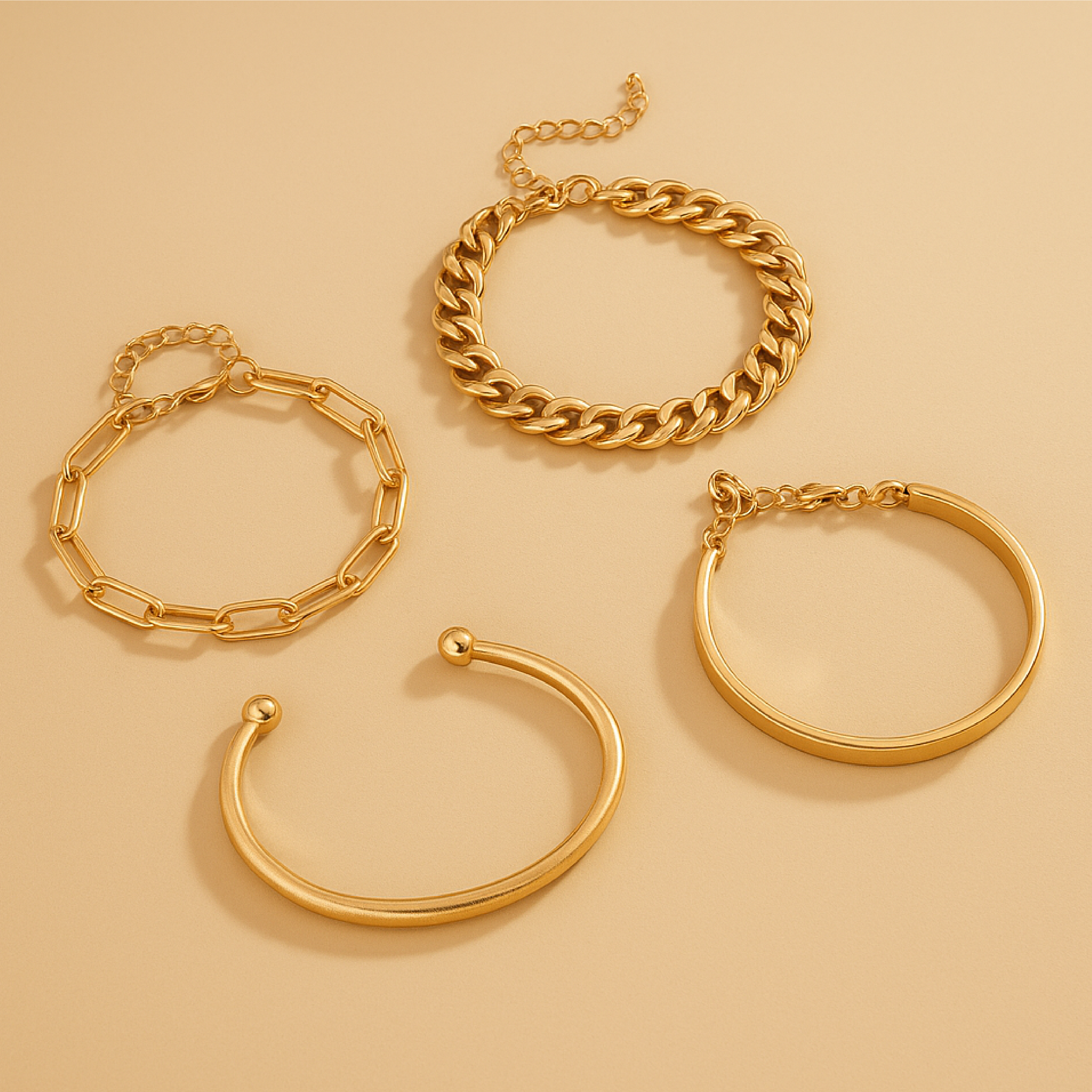 Elan Mercer Set – Timeless in Gold