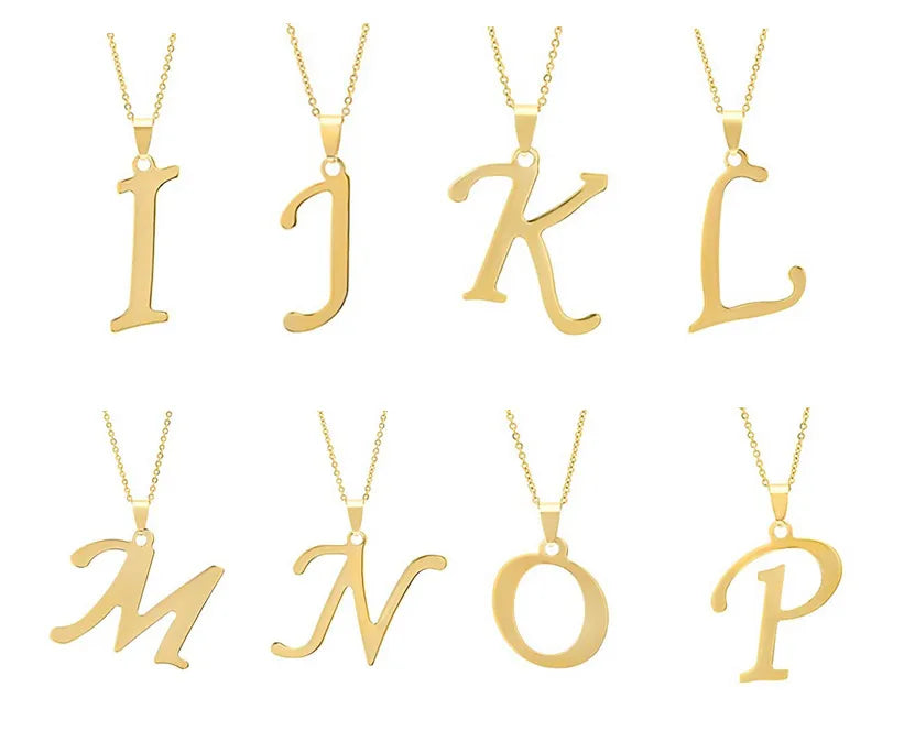 Love Letter Pendant in Gold