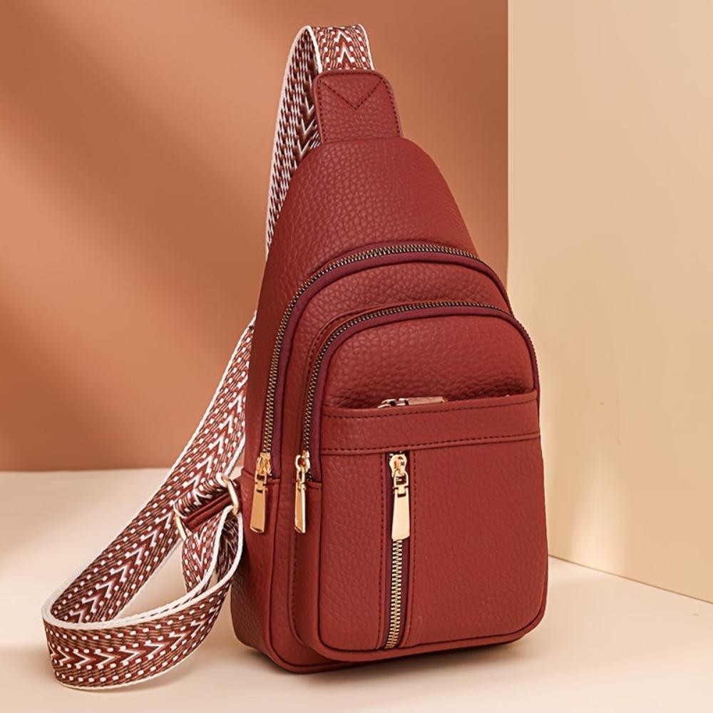 Hazel Classic Chest Crossbody Bag