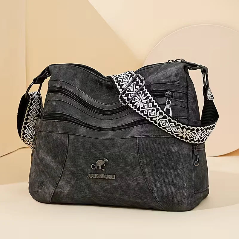 Lena’s Heritage Touch | Classic Crossbody Bag