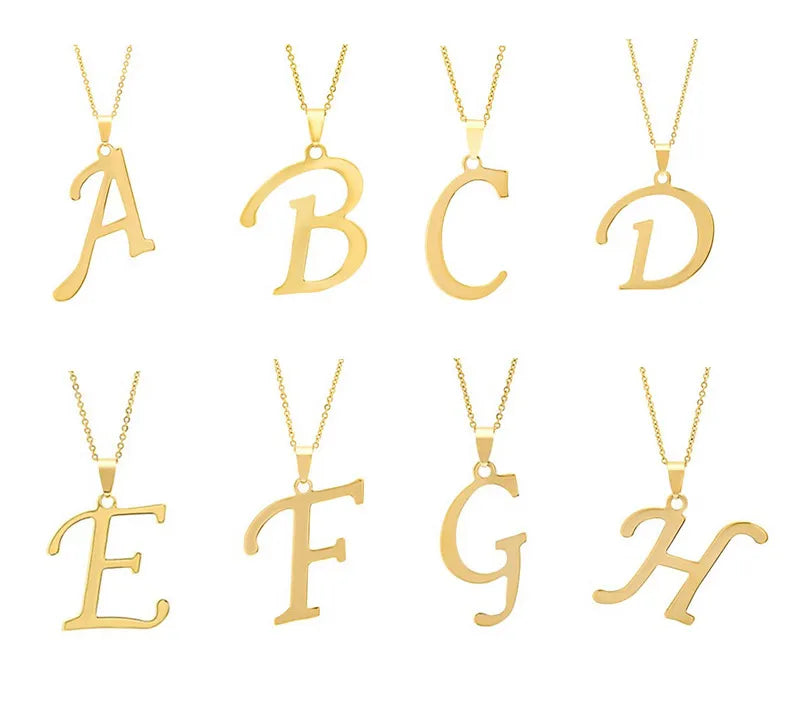 Love Letter Pendant in Gold