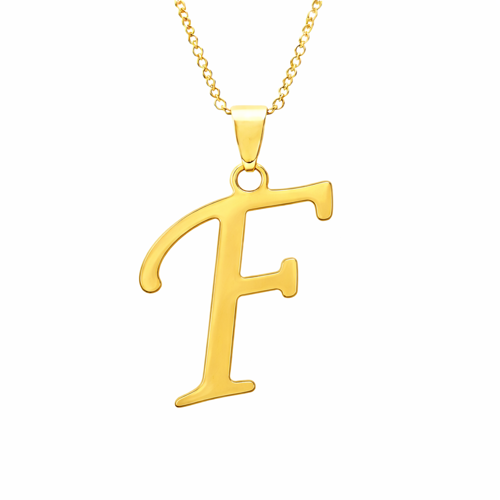 Love Letter Pendant in Gold