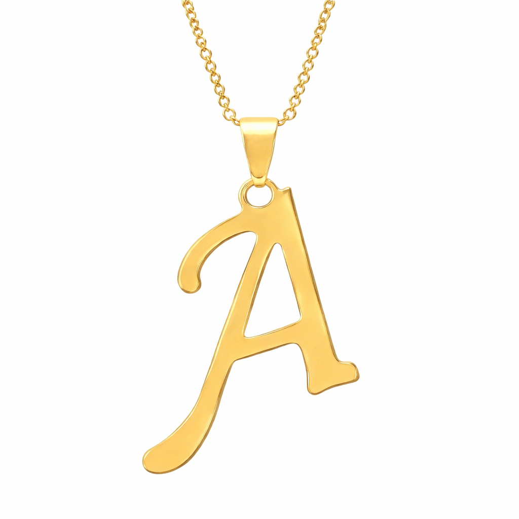 Love Letter Pendant in Gold