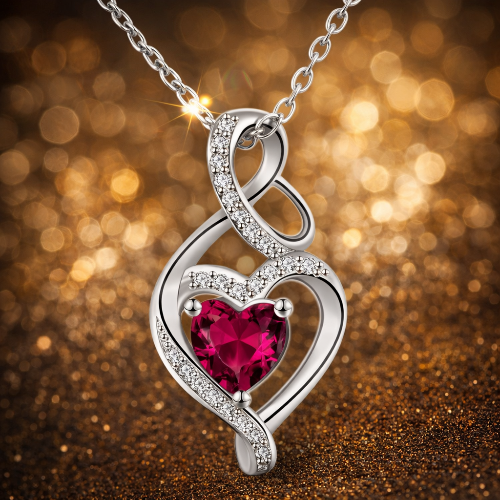 Alice – White Pendant Necklace