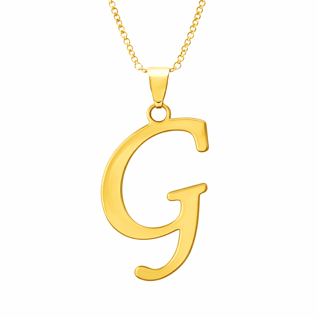 Love Letter Pendant in Gold