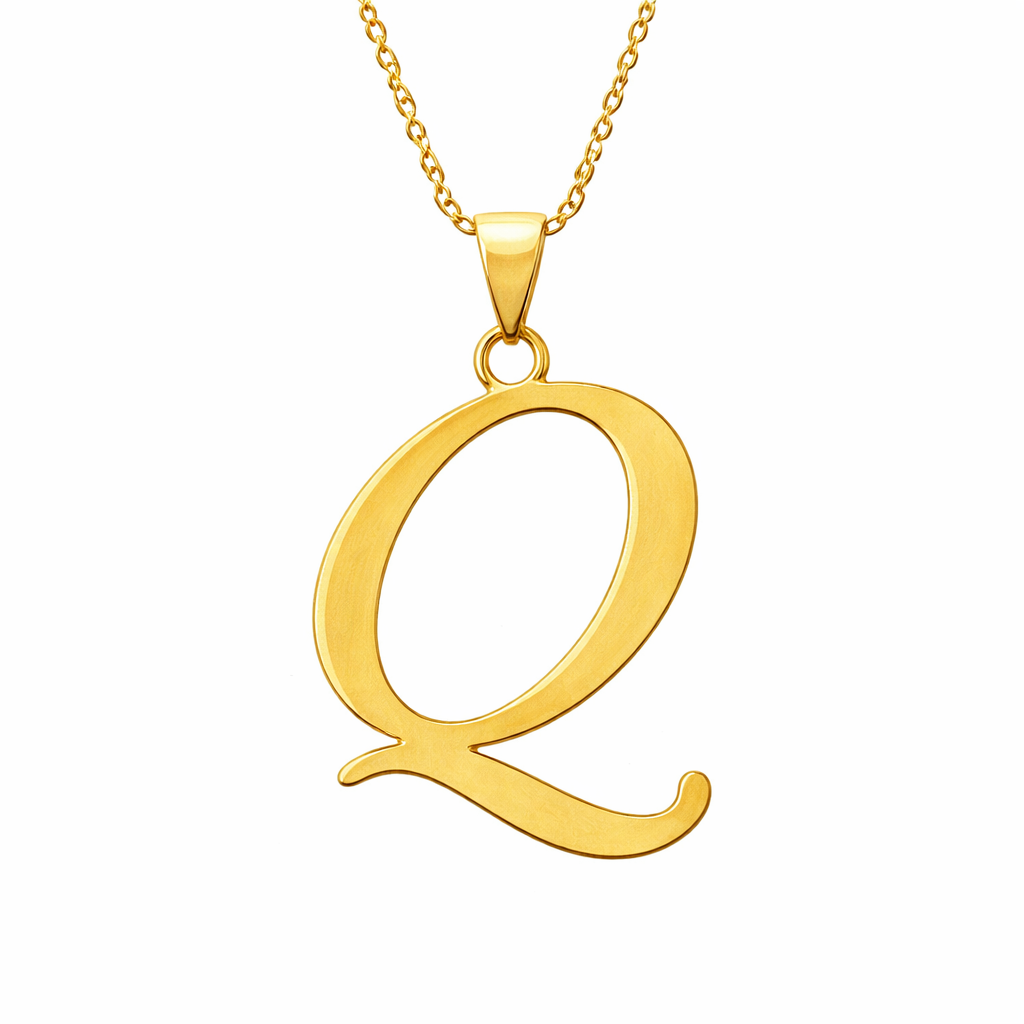 Love Letter Pendant in Gold