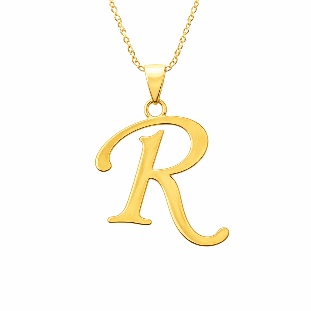Love Letter Pendant in Gold