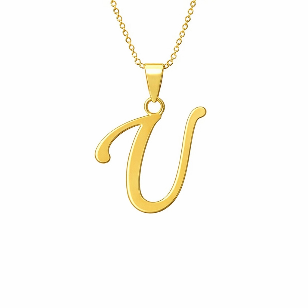 Love Letter Pendant in Gold