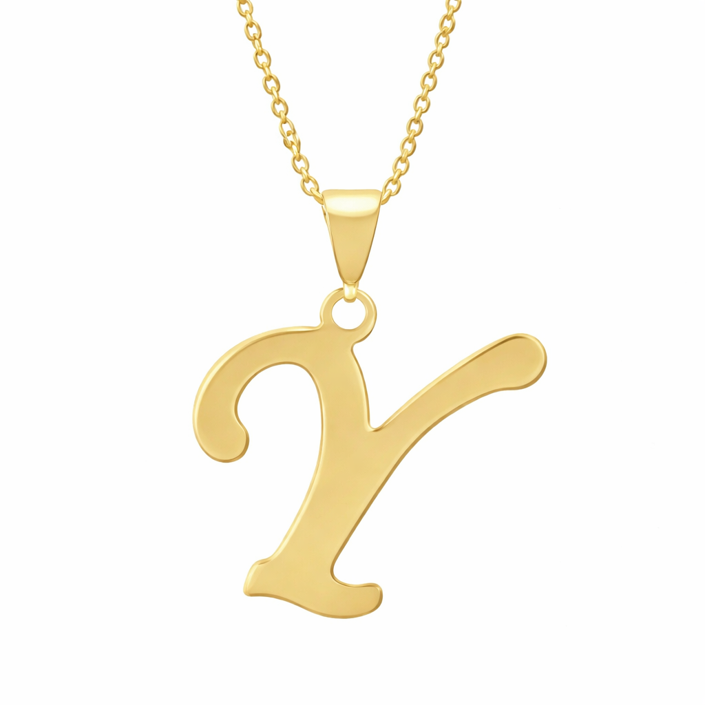Love Letter Pendant in Gold