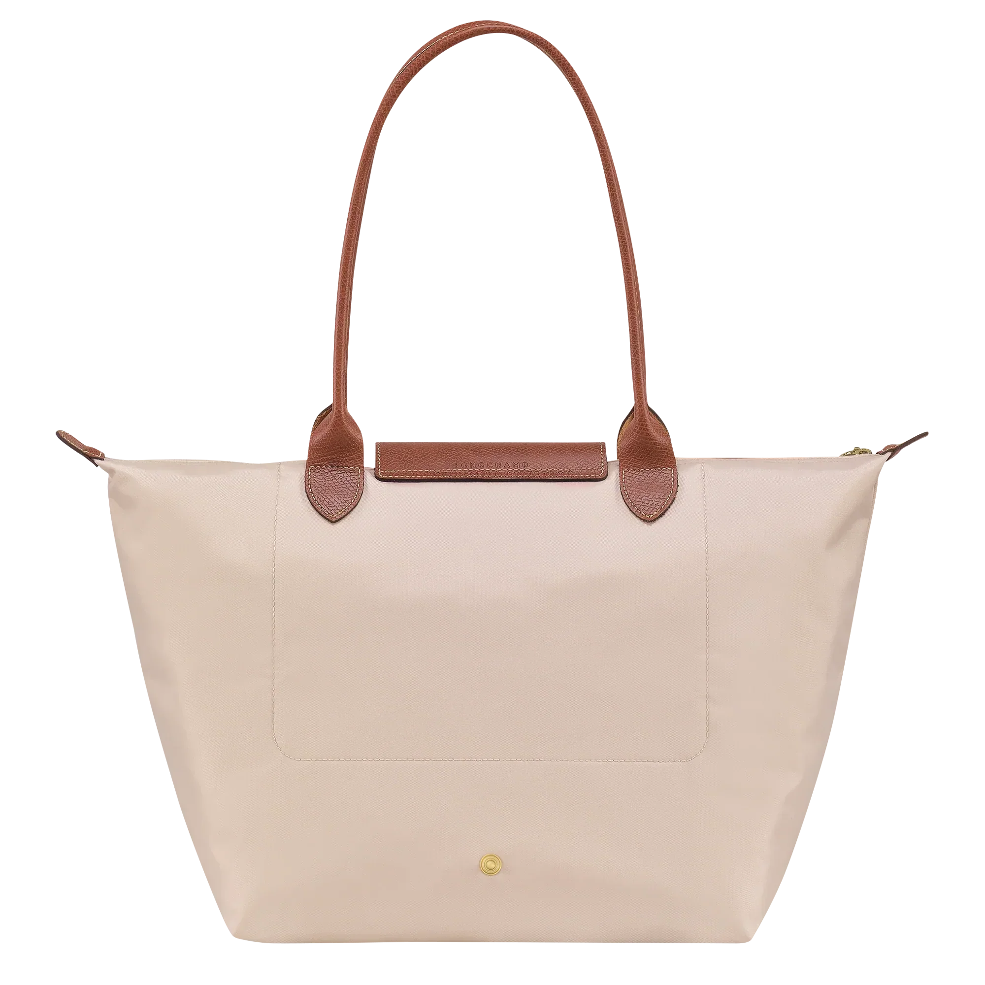 Foldable Handbag – Paper Beige