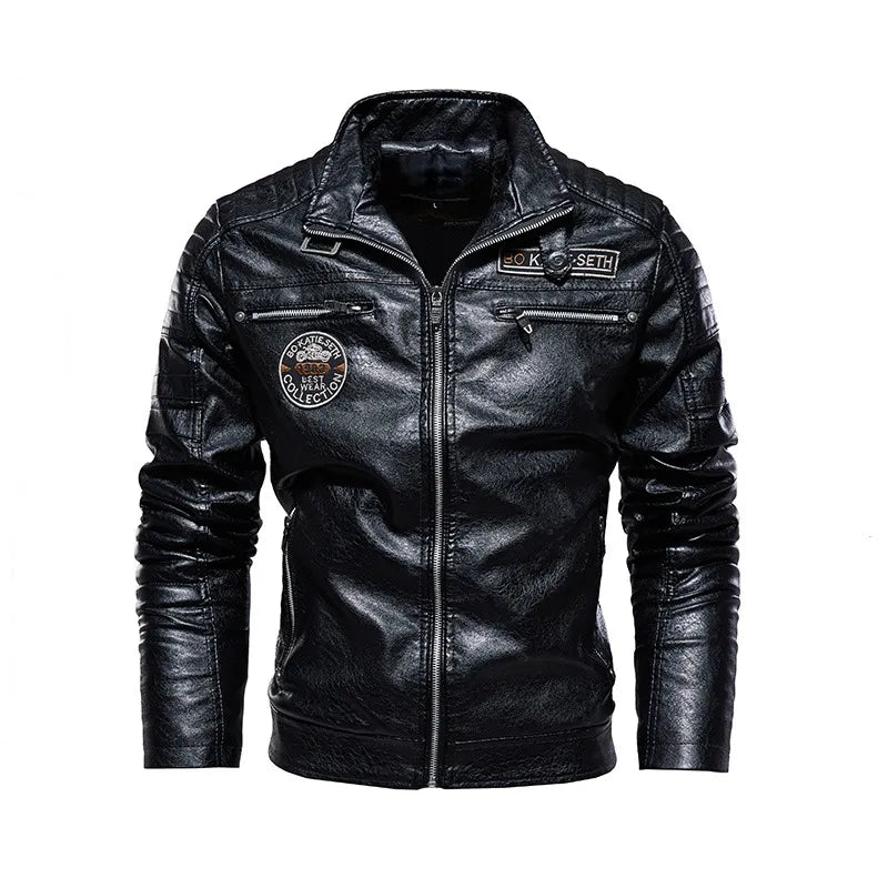 Coleridge | Warm Leather Jacket