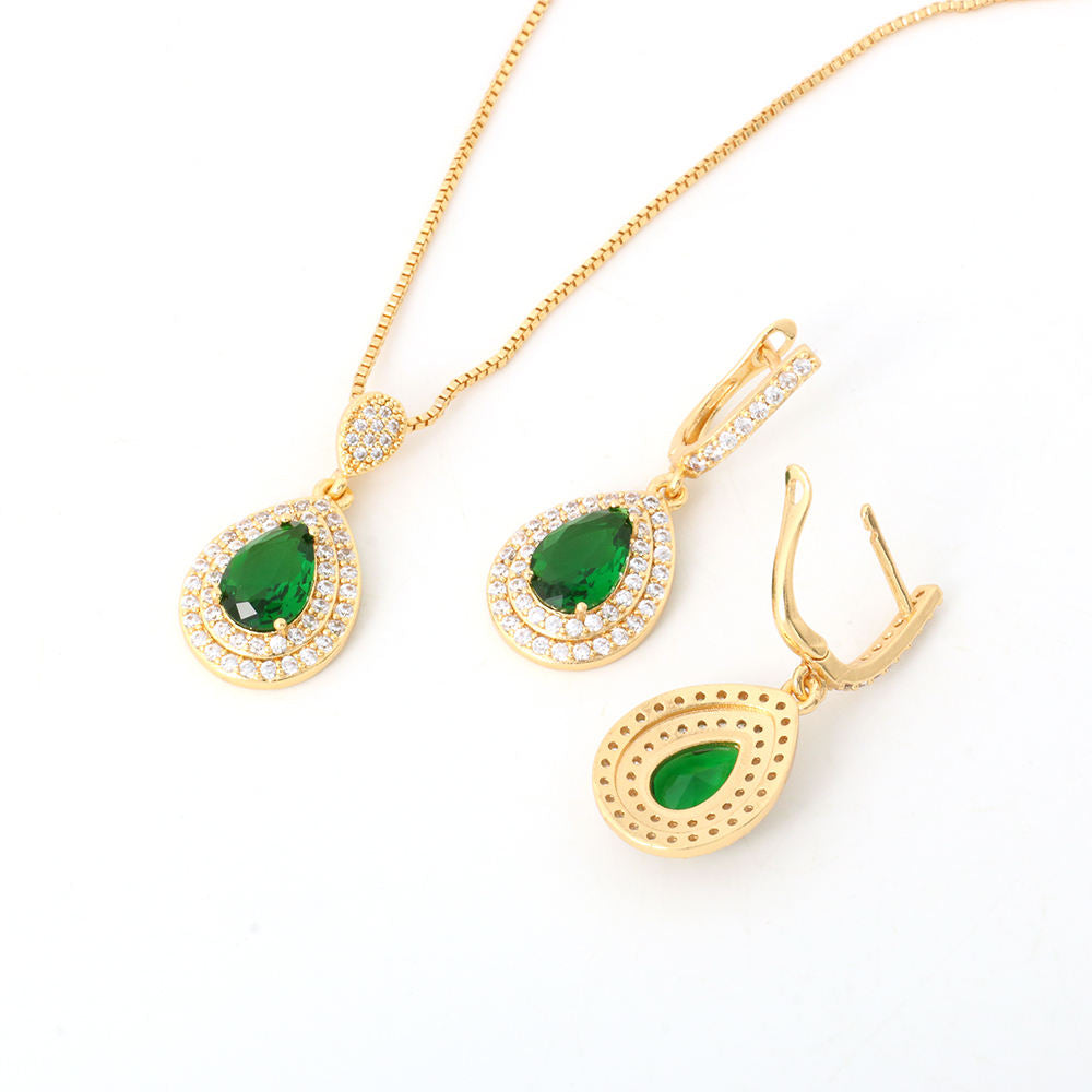Florence – Opulent Gold Jewellery Set