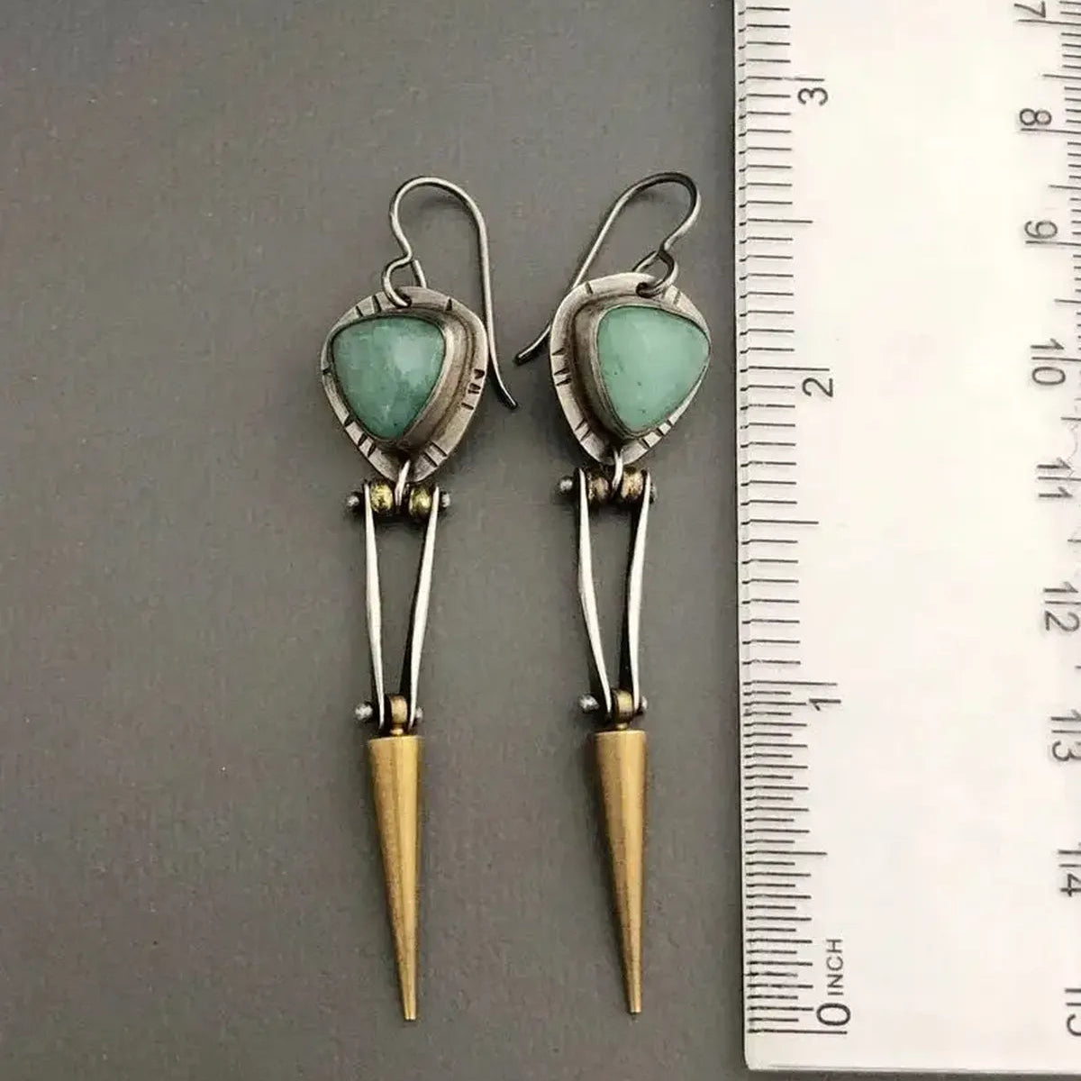 Vintage Nature Stone Earrings