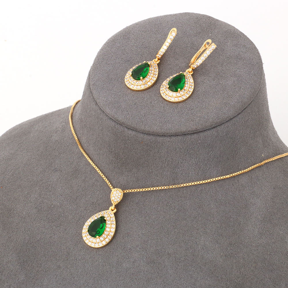 Florence – Opulent Gold Jewellery Set