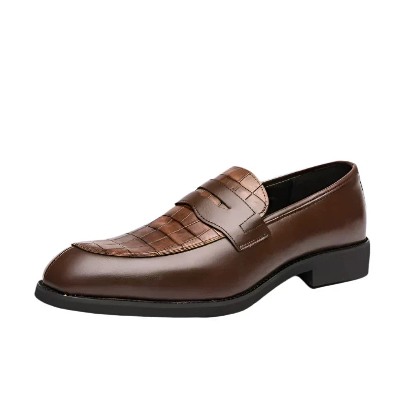 Zorren | Timeless Croc-Detail Loafer