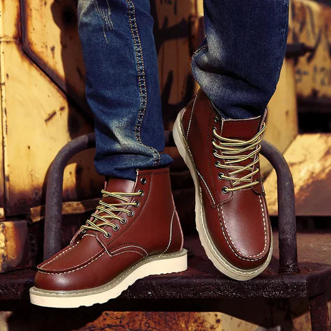 Harrison Retro Boots - The Pain-Free Workday Breakthrough