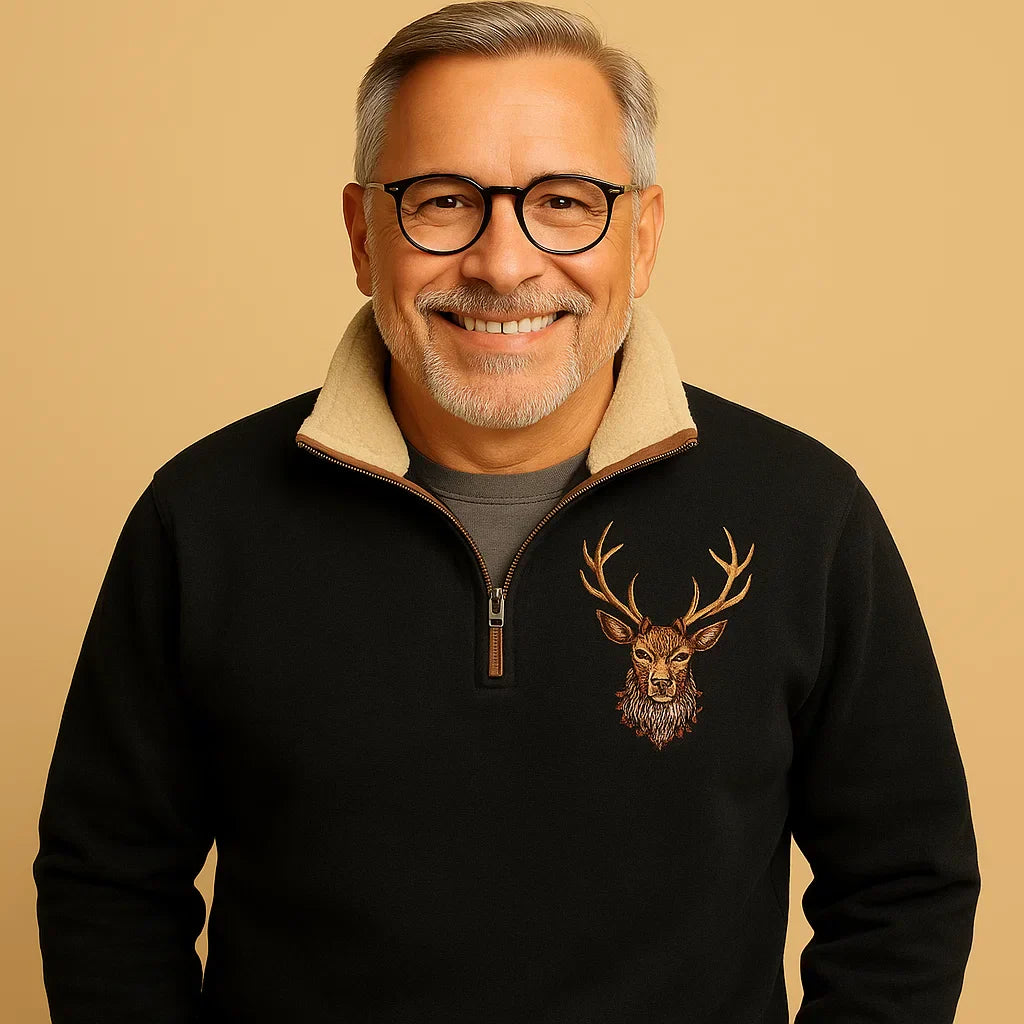 Paolo Quarter Zip Sweater