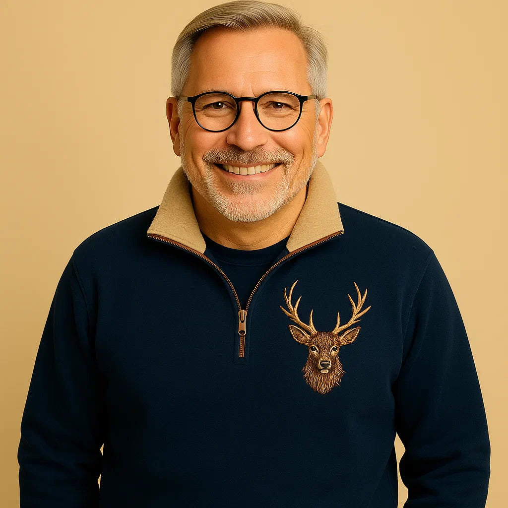 Paolo Quarter Zip Sweater