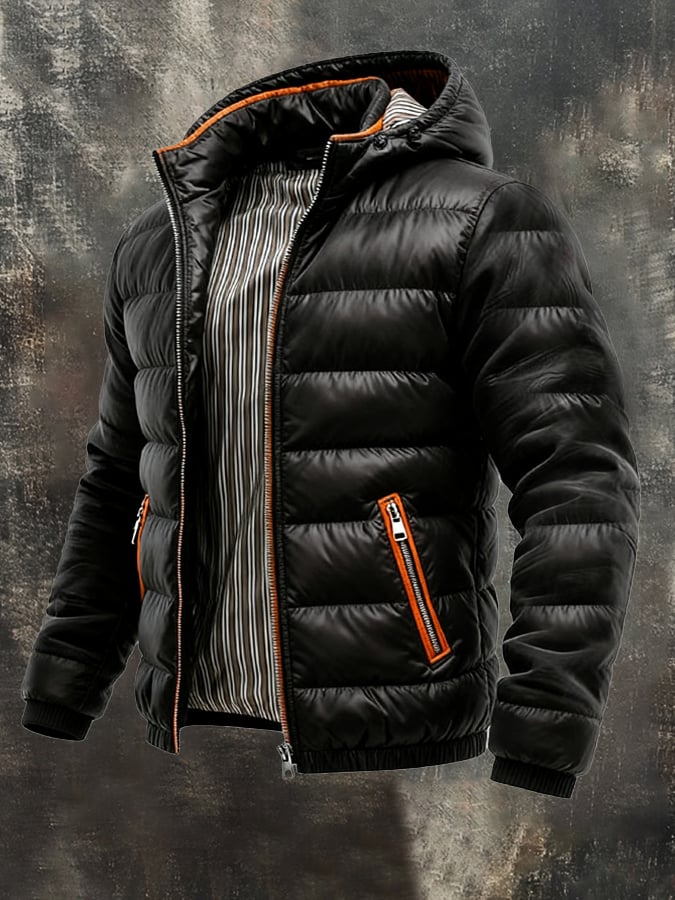 DAMIAN | HOODED JACKED WITH INSULATION