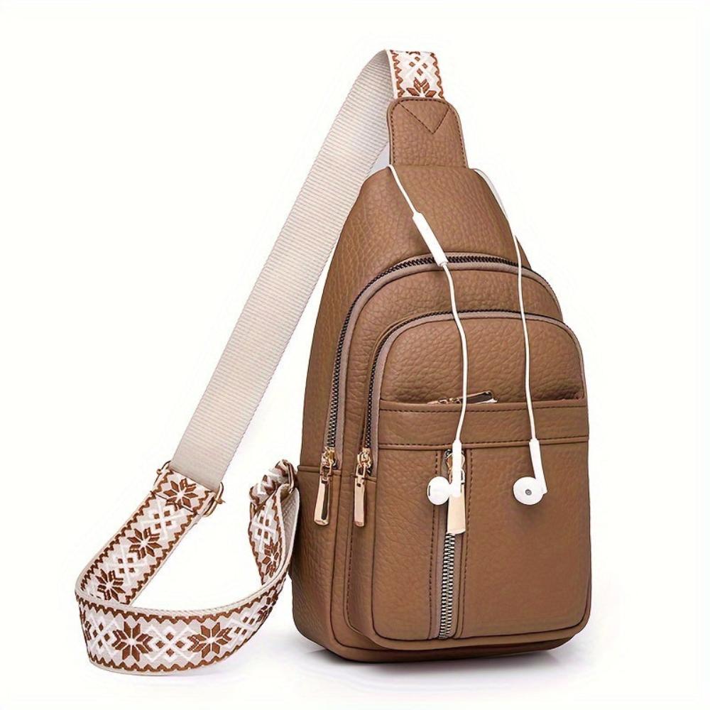 Hazel Classic Chest Crossbody Bag