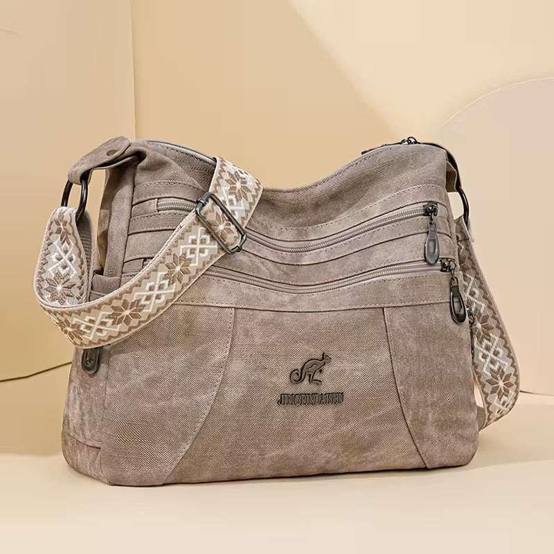Lena’s Heritage Touch | Classic Crossbody Bag