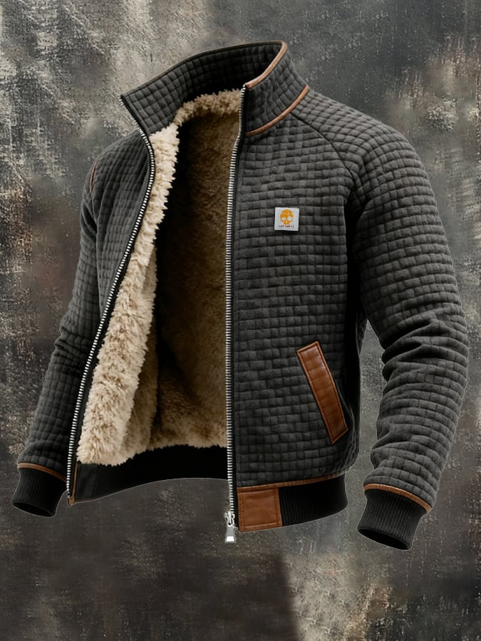 Stanisław | STRUCTURAL JACKET WITH HIGH COLLAR