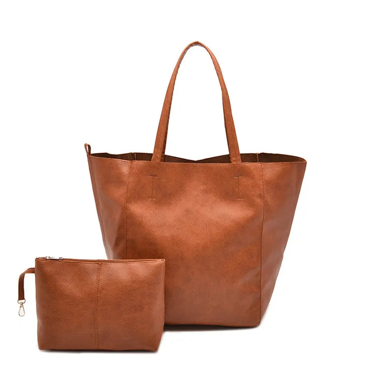 Renee’s Retro Softness | Large Capacity Tote Bag
