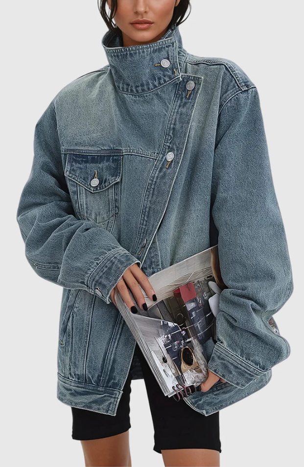 ELIZA| Women’s Artistic Denim Jacket