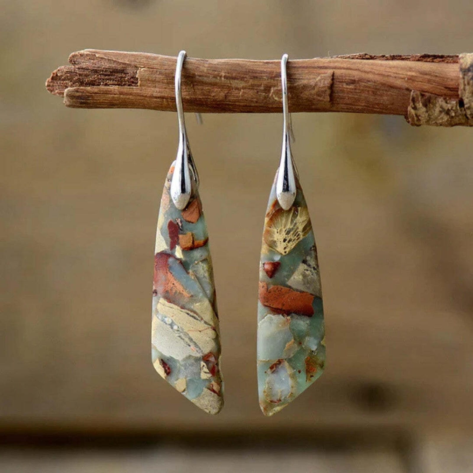 Nature Stone Earrings