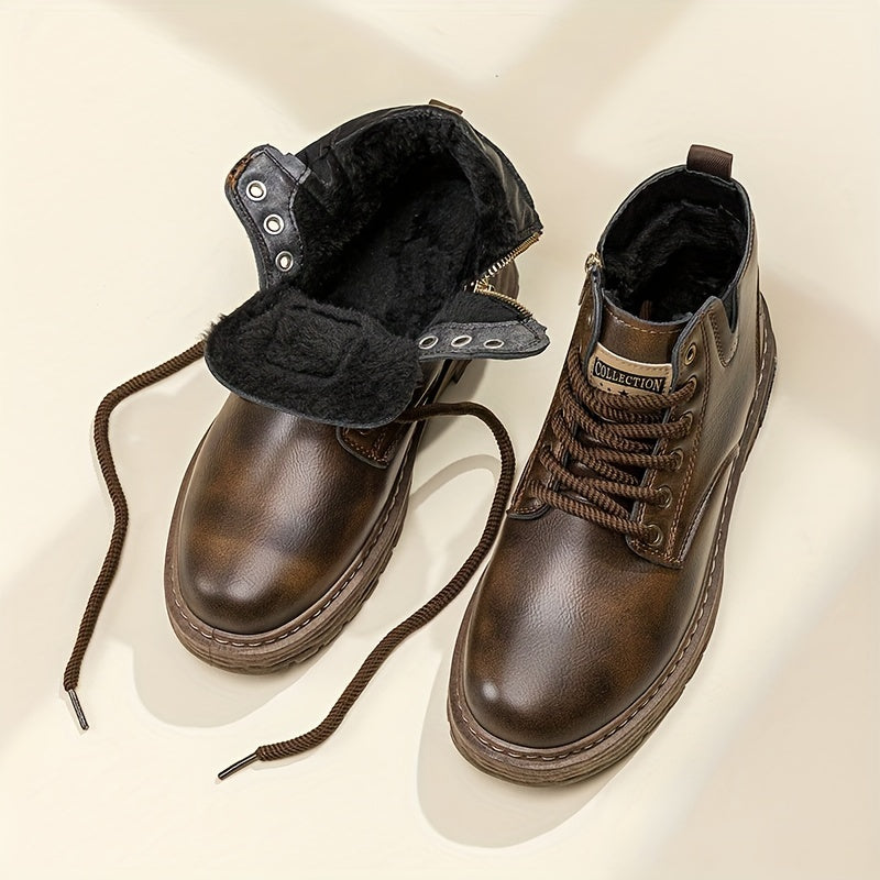 Alex Vintage Lace-Up Boots