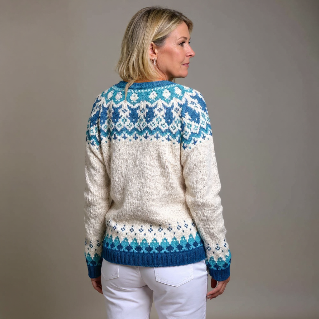 Eva Classic Icelandic Wool Cardigan