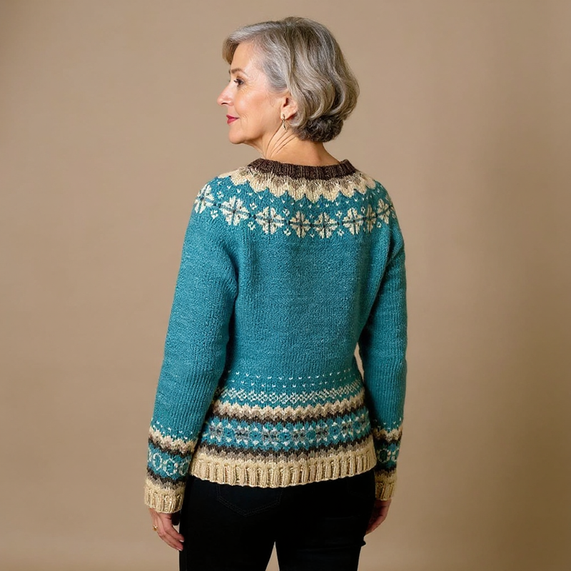 Allaira Classic Icelandic Wool Cardigan