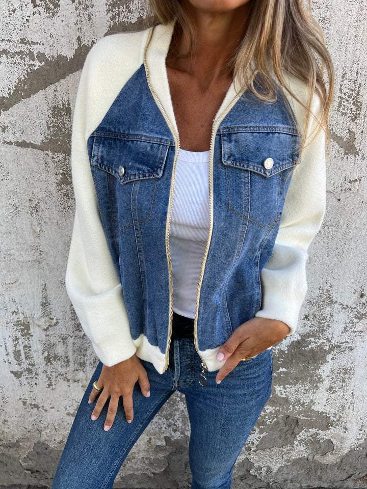 Zendaya - Stylish Denim Jacket