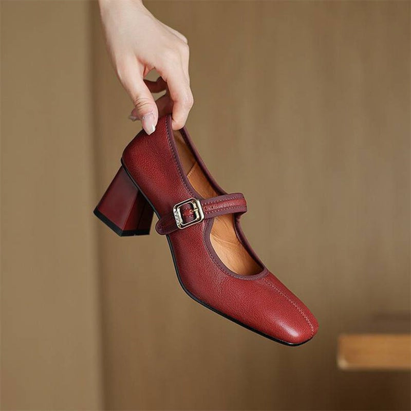 Nora| Elegant block heel