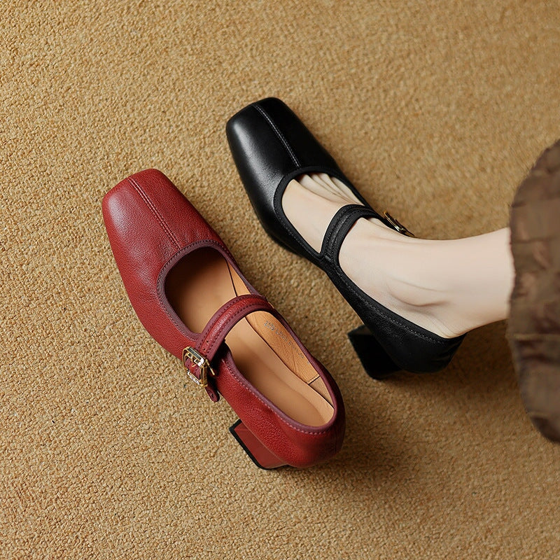 Nora| Elegant block heel