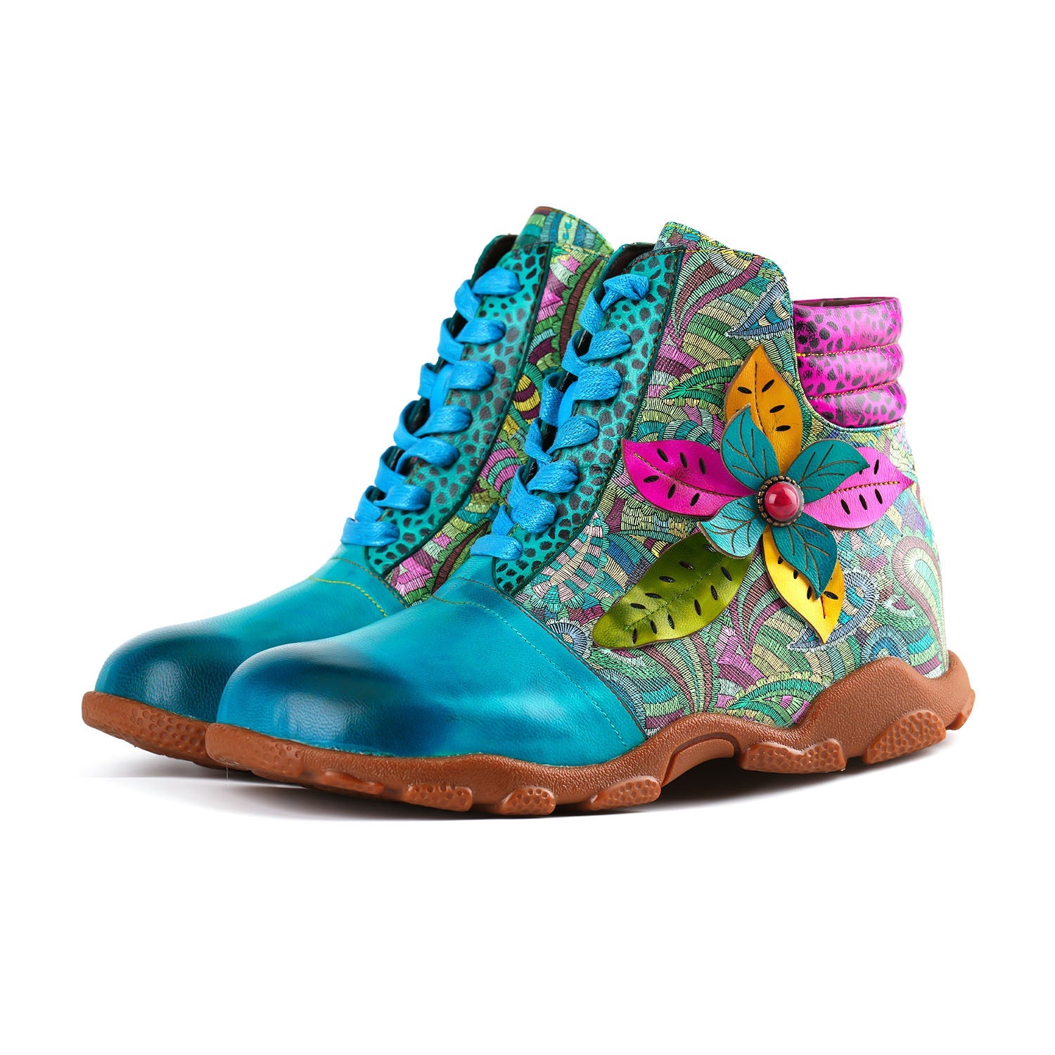 Leather Walking Boots