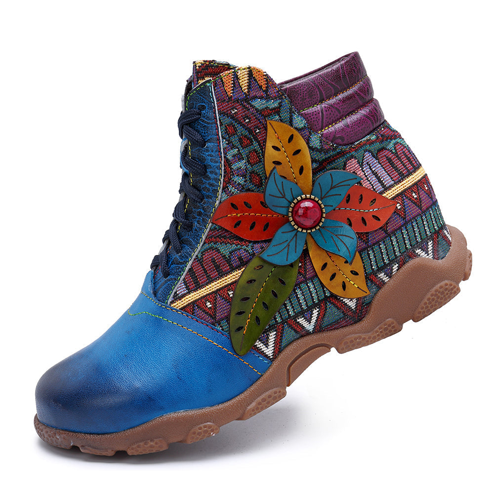 Leather Walking Boots